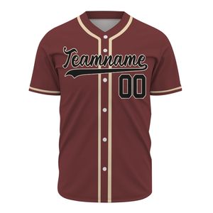 Maillots de baseball unisexes personnalisés OEM ODM les plus vendus – Confortables, respirants, imprimés, 100 % polyester, à prix abordable - Product Image 2