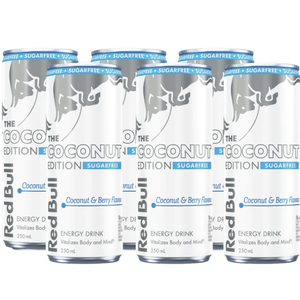 Bebida Energética Red Bull Edición Coco, Sabor Coco y Bayas, 12 Latas de 250ml, Peso del Paquete por Caja: 6.8kg, para un Envío Eficiente - Product Image 4