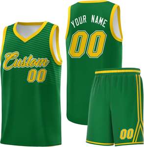 Uniformes de basket-ball personnalisés de haute qualité, imprimés et brodés par sublimation, maillot de basket-ball Laker, shorts respirants, vêtements de sport - Product Image 5
