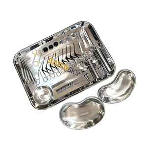 Élévateurs dentaires, outils de dentiste, ensemble de 7 élévateurs manuels à pointe droite et triangulaire, en acier inoxydable de qualité médicale, certifiés CE - Product Image 4