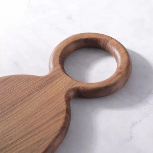 Tabla de Cortar y Servir de Madera de Acacia Premium con Asa, Tamaño Personalizado, Multiusos, para Quesos y Charcutería, Apta para Lavavajillas, 2.0 cm - Product Image 4