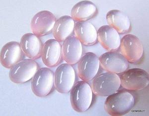 Topacio Azul Natural de Alta Calidad, Corte Ovalado Rosa Suave, 12x10mm, 4-5 Quilates, Piedras Sueltas Pulimentadas para Joyería y Coleccionistas - Product Image 3