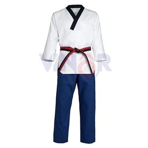 ชุดเครื่องแบบเทควันโดแบบเรียบระบายอากาศ - Product Image 1