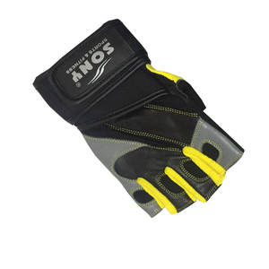 Wholesale Custom Neoprene Gym <b>Gloves</b> Premium Leather <b>Training</b> Gear for <b>Weight</b> Lifting High Manufacturer's Fitness Gear - Product Image 4