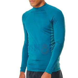 Rash Guard personnalisé sublimé pour hommes en différentes couleurs Compression Gym Shirts à manches longues Confortable Custom Bjj Rash Guard - Product Image 3