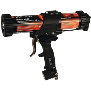 Prensa Neumática Cerrada IRION KB400 para Cartuchos/Bolsas de 310 ml hasta 400 ml, Herramienta para una Compresión Eficaz - Product Image 3