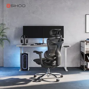 In Stock Mesh C100 Ergonomic Office Chair 4D linkage armrest Swivel Modern Office Chairs