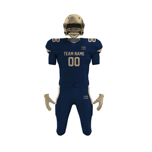 Uniforme de fútbol americano de diseño personalizado de la mejor calidad, conjuntos de talla grande con logotipo y número personalizados - Product Image 2