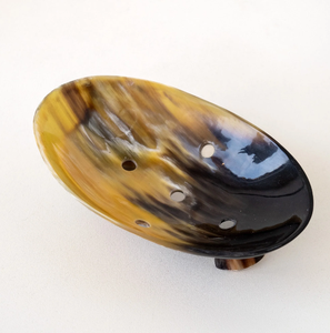 ที่ใส่สบู่รูปเขาควายเขาใบเป็นแตรสีธรรมชาติที่วางสบู่ - Product Image 2