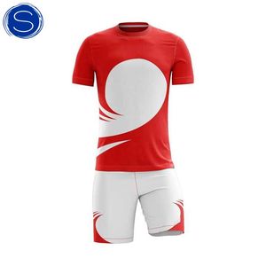 Maillot de Foot Personnalisé par Sublimation pour Homme Adulte, Ensemble Complet en Tissu Respirant Séchage Rapide Anti-Bactérien - Product Image 2