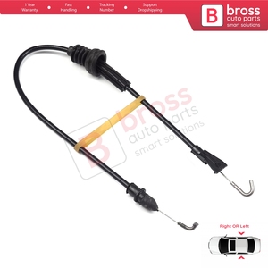Câble Bowden de verrouillage de porte intérieure arrière BDP196 1J4839085J pour Golf Jetta MK4 Bora - Product Image 3
