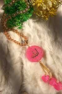 Tasbih Islámico de Alta Calidad con Cuentas de Resina de Color Personalizado, Estilo Ángel Ecológico, Caja de Color Pulida, Decoración del Hogar - Product Image 2