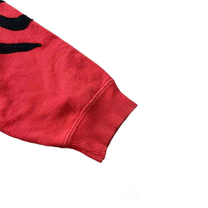 Pull à capuche en tissu lourd pour hommes Commandes en gros personnalisées DTF Impression d'autocollant en vinyle polaire épaisse Style de rue pour l'hiver - Product Image 2