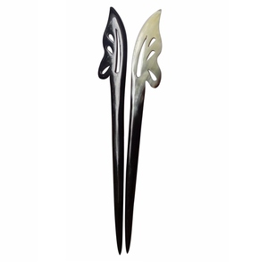 Nouveauté Outil de coiffure en corne de buffle naturelle faite à la main pour femmes, accessoires de mode Offre Spéciale vente en gros - Product Image 6