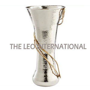 Jarrón de Flores de Aluminio Niquelado Ecológico Más Vendido, Estilo Minimalista para Decoración de Interiores, Artificial - Product Image 5