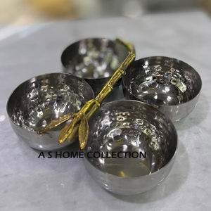 ชามอลูมิเนียมโลหะขัดเงาสวยงามสำหรับงานเฉลิมฉลองปีใหม่ - Product Image 4