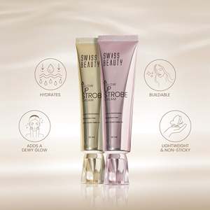 Crema Iluminadora BEAUTY Glow up Strobe en Tono Rosa Crepúsculo/Lujo de Luna, 30 ml, para Todo Tipo de Piel - Product Image 2