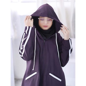 Women's Modest <b>Oversized</b> <b>Fleece</b> <b>Hoodies</b> 100% Cotton Eco-Friendly Comfortable Casual Winter/Spring Coverage Wholesale Offer - Product Image 3