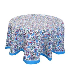Hot Selling Washable 150 cm Round Tablecloth for 4 Seater <b>Table</b> Durable Stylish Cover for Dining Room Kitchen Wedding or <b>Outdoor</b> - Product Image 3