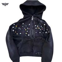 Pull à capuche décontracté oversize pour femme, le plus vendu, en coton 100% anti-boulochage, design tricoté, idéal pour l'hiver, couleur unie sur le devant