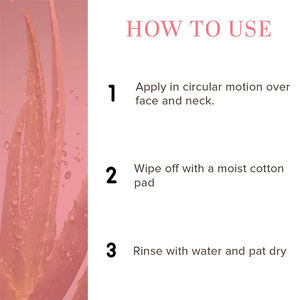 Khadi เจลนวดหน้า Rose & aloevera-100 GM - Product Image 4