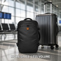 Sac à dos de voyage extensible, imperméable, avec grande capacité, sac à bagages pour voyages d'affaires, week-end