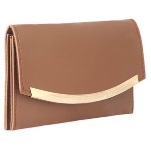 Servicio OEM de Fábrica Insight International, Cartera Formal para Mujer, Cuero Artificial Marrón, 6x4 Pulgadas, 2 Bolsillos Principales - Product Image 1