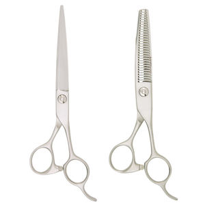 Ensemble de ciseaux de coiffeur de haute qualité pour la maison et le salon utilise la finition polonaise acier inoxydable beauté ensemble de ciseaux de coupe de cheveux - Product Image 1