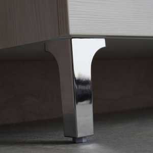 Meuble de salle de bain sur pied Ravenna 85 cm avec effet bois chêne blanc, ensembles de salle de bain - Product Image 5