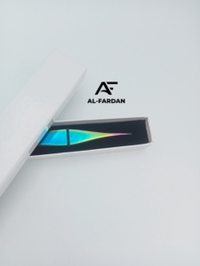 Pince à épiler sourcils de qualité supérieure, multi-plasma, nouvelle forme, pointe biseautée et pointue, en acier inoxydable, légère - Product Image 4