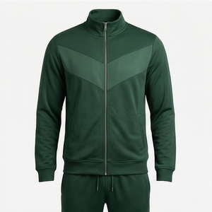 2026 New Arrival Best Quality Hooded Men's Tracksuits Breathable Quick Dry 100% Polyester Fleece Customized Colors Sizes - Product Image 1