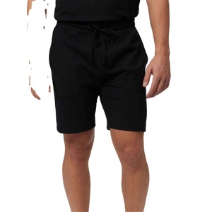 Pantalones cortos de lana para hombre, pantalones cortos de chándal de algodón orgánico 100%, pantalones cortos de chándal sostenibles para hombre, pantalones cortos de felpa francesa - Product Image 2