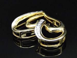 Colgante de diamante redondo de moissanita de corazón hueco de dos tonos en joyería romántica de plata S925 para mujeres y hombres - Product Image 2