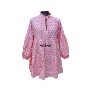 Vestidos Ligeros de Algodón para Mujer, Decorados con Encaje, Estilo Y2K, Lavables, con Cintura Natural y Mangas Largas para Primavera Verano - Product Image 1