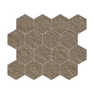 Carreaux de mosaïque hexagonaux en pierre de porcelaine finition brillante mate 3 \ "Solutions de revêtement de sol pour salle de bains moderne pour salon intérieur - Product Image 1