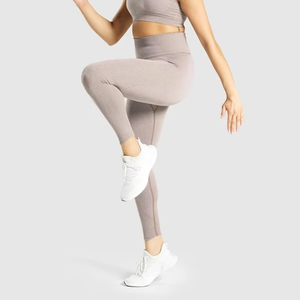 เลกกิ้งออกกำลังกายแบบลำลองสำหรับผู้หญิงเลกกิ้งเล่นยิมฟิตเนสใส่สบายระบายอากาศได้ดี - Product Image 4