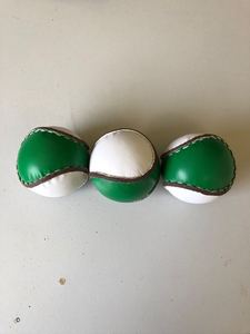 Bolas Sliotar cosidas a mano de cuero de tamaño GAA oficial de alta calidad, pelotas de Squash duraderas de larga duración - Product Image 5