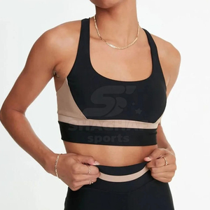 สปอร์ตบราสำหรับผู้หญิงพร้อมสายรัดปรับได้ เสื้อฟิตเนสแบบมีฟองน้ำน้ำหนักเบา เหมาะสำหรับการฝึกซ้อมในยิมและการใช้งานทั่วไป - Product Image 2