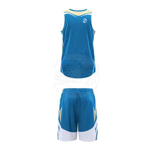 Logo personnalisé uniforme de basket-ball à séchage rapide pour hommes vêtements de sport respirants dans des tailles plus personnalisables OEM - Product Image 1