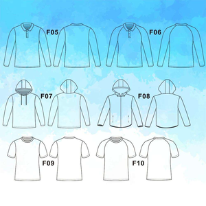 เสื้อตกปลายาวกันน้ำใส่ได้ทั้งชายและหญิงมีแบรนด์ UPF 50กันความชื้น - Product Image 6