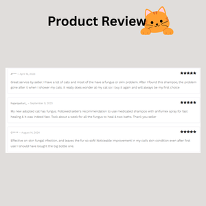 Shampooing naturel organique pour chats Anipro Shampooing au soufre Traitement antifongique de la peau des chats en Malaisie - Product Image 6