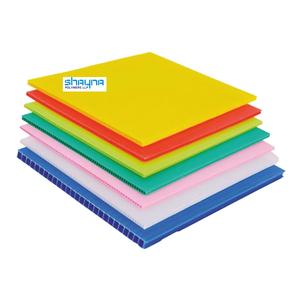 Approvisionnement d'usine 4x8 plastique PP polypropylène cannelé feuille ondulée Coraplast conseil pour panneaux de signalisation - Product Image 4