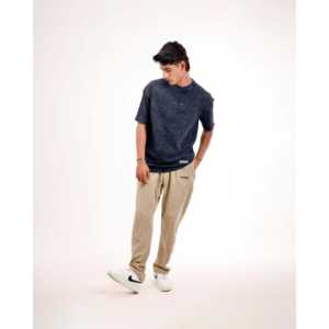 T-shirt unisexe vintage délavé en coton peigné 100% avec motif graphique, tissu jersey épais 240-250 g/m² à manches courtes - Product Image 4