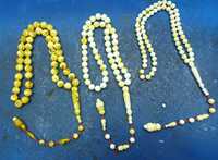 Tasbih de prière islamique de la meilleure qualité avec de grandes perles en résine, perles en résine noire et perles en verre, produit de la meilleure qualité