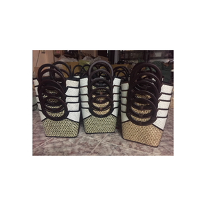 Unique Bamboo Handbag Good Quality With Handles Natural Handicraft <b>Custom</b> Size From Vietnam Manufacturer - Product Image 1