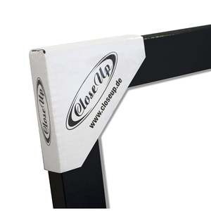 Ensemble de 3 cadres photo modernes A2 30,5 x 91,5 cm en alliage métallique noir pour la décoration de la maison - Product Image 4