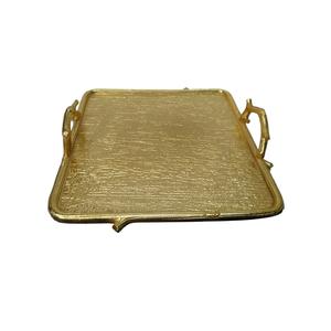 Top tendance Design fini antique Plateau de service en aluminium et métal Fabricant Plateau de service en métal fini cuivre - Product Image 2