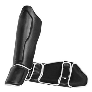 Espinilleras de Piel Genuina para MMA, Espinilleras Profesionales para Entrenamiento de Kickboxing, Ligeras y Cómodas, Protectores de Piernas para Boxeo - Product Image 1