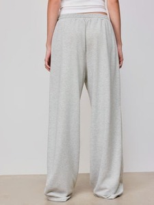 Pantalones de chándal holgados de pierna ancha para mujer personalizados, pantalones de salón informales holgados, cómodos pantalones de yoga, gimnasio, ropa deportiva, pantalones de salón - Product Image 3