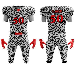 Conjunto de Uniforme de Fútbol Americano para Entrenamiento de Alto Rendimiento, Ligero, de Poliéster, para Adultos - Product Image 6